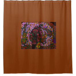 Floral Bride シャワーカーテン