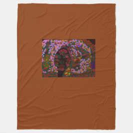 Floral Bride フリースブランケット