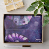 Floral Bunny Rabbit Personalized Decoupage 薄葉紙 (ギフト)