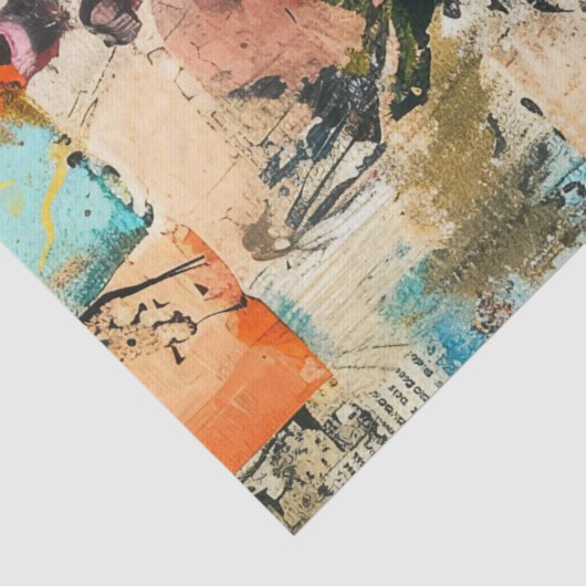 Floral & Butterfly Abstract Art College Decoupage 薄葉紙 (詳細)