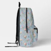 Floral Butterfly Backpack with Peonies プリントバックパック (左)