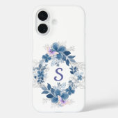 Floral Butterfly Botanical Phone Case Case-Mate iPhoneケース (裏面)