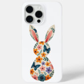 Floral Butterfly Bunny Phone Case  Case-Mate iPhoneケース (裏面)