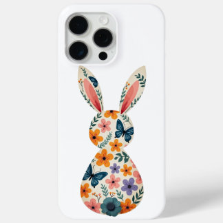 Floral Butterfly Bunny Phone Case  iPhone 15 Pro Maxケース
