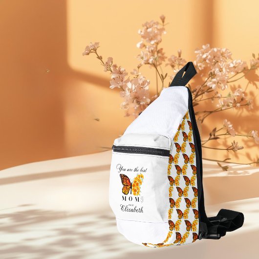 Floral Butterfly Personalized Sling Bag スリングバッグ