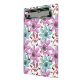 Floral Butterfly Seamless Pattern | Pink and Mint  ミニクリップボード (アングル2)