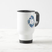 Floral Butterfly Travel Mug トラベルマグ (正面右)