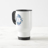 Floral Butterfly Travel Mug トラベルマグ (正面左)