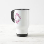 Floral Butterfly Travel Mug トラベルマグ (正面左)
