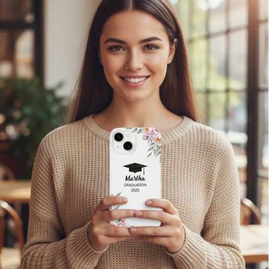 Floral Case for iPhone/iPad – Graduation Gift  Case-Mate iPhoneケース