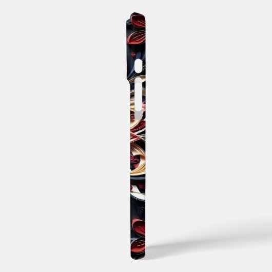 Floral  Case-Mate iPhoneケース (裏面 / 左)