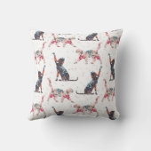 Floral Cats クッション (裏面)