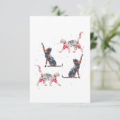 Floral Cats 招待状 (スタンド正面)