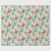 Floral Celebration ラッピングペーパー (フラット)