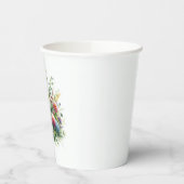 Floral Champagne Garden Cups 紙コップ (左)