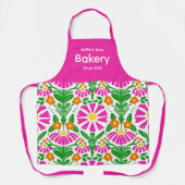 Floral Charm Custom エプロン (正面)