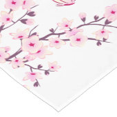 Floral Cherry Blossoms | 春 ショートテーブルランナー (コーナー)