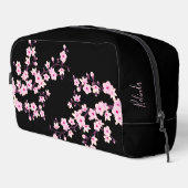 Floral Cherry Blossoms Black Pink | Your Name ドップキット (右コーナー)