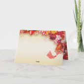 Floral Chinese gold Paper-cut Horse 2026 HGC カード (裏面)