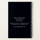 Floral Christian Prayer Journal ノートブック (裏面)