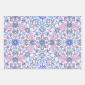 Floral Circle Pattern, William Morris ラッピングペーパーシート (正面3)