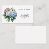 Floral Classic Calling Card 名刺 (正面/裏面)