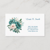 Floral Classic Calling Card 名刺 (正面)