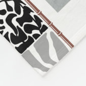 FLoral Cloak Owl Fleece Baby Blanket フリースブランケット (角)