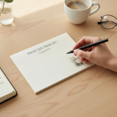 Floral Coffee Mug Personalized ポストイット