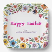 Floral Colorful Easter BRUNCH & HUNT