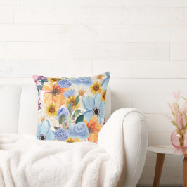 Floral Comfort Pillow  クッション