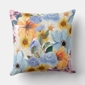 Floral Comfort Pillow  クッション (裏面)