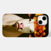 Floral cow Case-Mate iPhoneケース (裏面 (横))