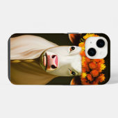 Floral cow iPhoneケース (裏面横)