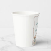 Floral Cowgirl Boots and Hat Birthday 紙コップ (右)