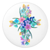 Floral Cross セラミックノブ (正面)