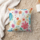 Floral Cushion  クッション (ブランケット)