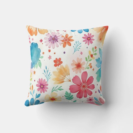 Floral Cushion  クッション (裏面)