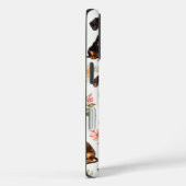 Floral Dachshund Phone Case - Wiener Dog Pattern Case-Mate iPhoneケース (裏面 / 右)