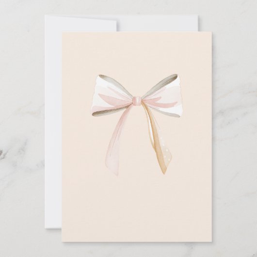 Floral Daisy 7th Birthday Invitation for Girls 招待状 (裏面)