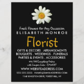 Floral Daisy, Floristry Advertising チラシ (正面)