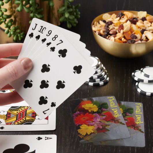 Floral Deck of Playing Cards トランプ (インサイチュ)