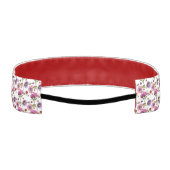 Floral design アスレチックヘッドバンド (裏面)