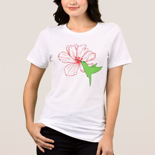 Floral Design トライブレンドＴシャツ (正面)
