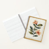 Floral Design ノートブック (内部)