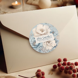  Floral Design Event Planner Promotional Business ラウンドシール