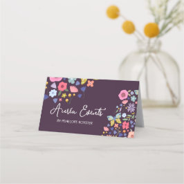 Floral Design Events Appointment Card 予約カード