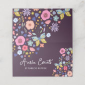 Floral Design Events Appointment Card 予約カード (外部開封)