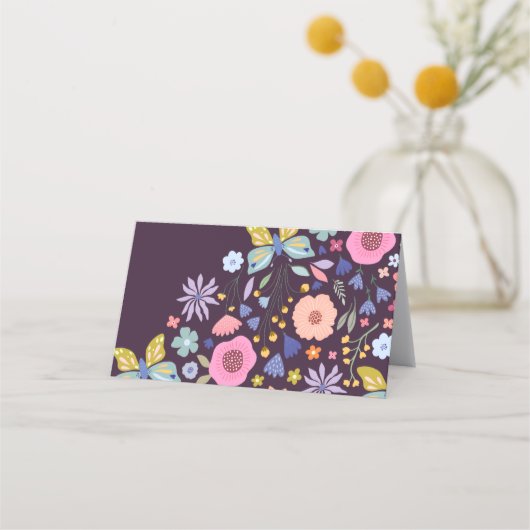Floral Design Events Appointment Card 予約カード (裏面)