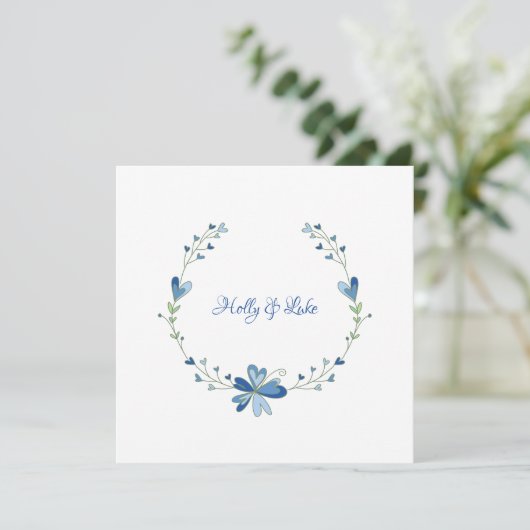 Floral Design in Blue for a Spring Outdoor Event (スタンド正面)